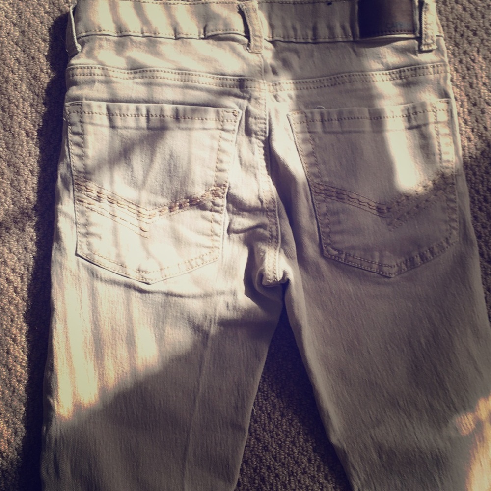 Carbon light Khaki Skinny Jeans 30/30